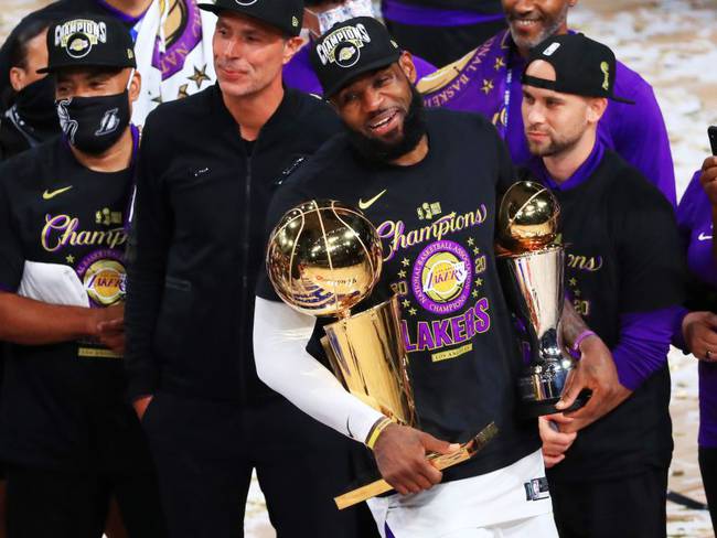 Los Lakers consiguen su decimoséptimo titulo de campeones de la NBA