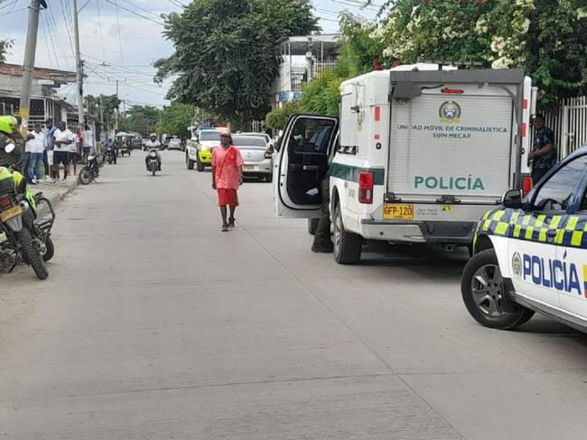 Tras bajarse de una camioneta en el sector El Tancón de Olaya Herrera, la víctima recibió varios balazos propinados por sujetos en moto