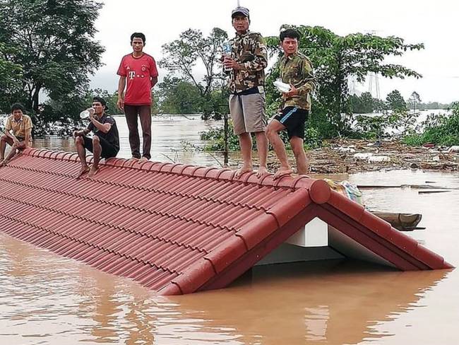 Durante los últimos años los residentes de Laos han vivido numerosas inundaciones por cuenta del clima y daños en represas. 