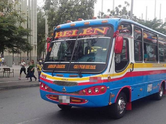Empresa de buses de Medellín. Foto: Cortesía