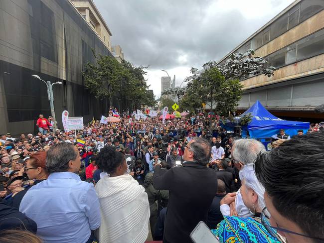 Marchas 7 de junio 2023, Bogotá. Foto: Presidencia.