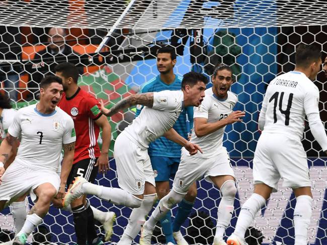 Giménez le da los 3 primeros puntos a Uruguay en Rusia 2018