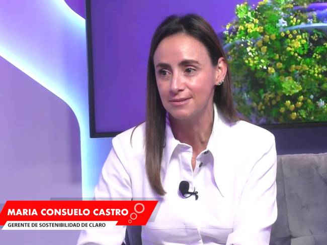 María Consuelo Casto, gerente de Sostenibilidad de Claro - Caracol Radio