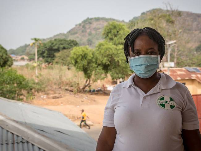 Enfermera a cargo de casos de ébola