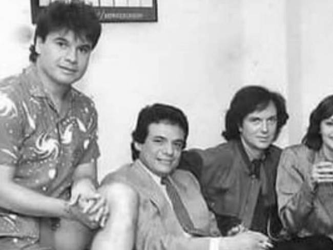 Juan Gabriel, José José, Camilo Sesto y Rocío Durcal
