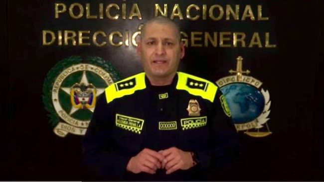 Director (E) de la Policía Nacional, general Hoover Alfredo Penilla 