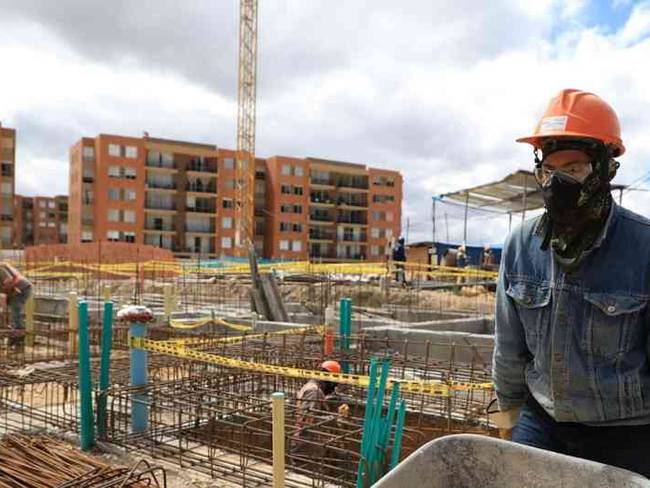 PIB del sector de la construcción en Colombia, cayó un 8% en tercer trimestre del 2023