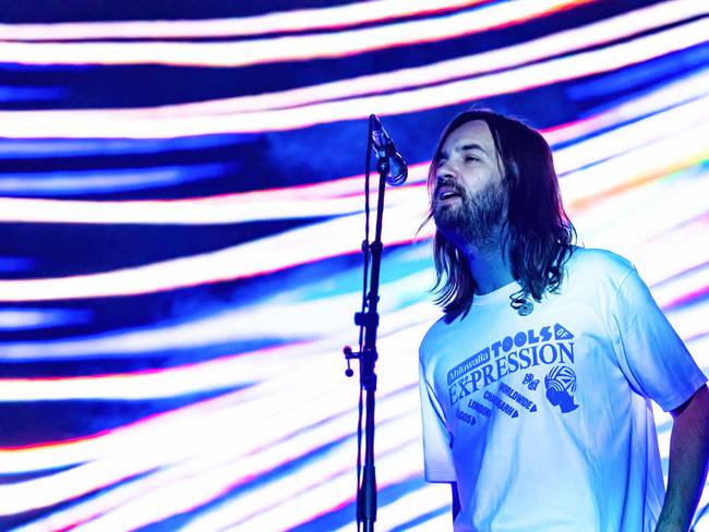 Kevin Parker, Tame Impala. Photo by Mairo Cinquetti/SOPA Images/LightRocket via Getty Images.