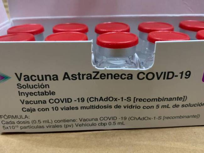 Vacunas contra el coronavirus. Foto: Colprensa. 