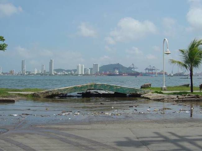 Investigación advierte de riesgo de sumersión marina en el 30% de Cartagena