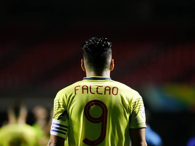 Radamel Falcao García, jugador de la Selección Colombia. Foto: Colprensa - Diego Pineda