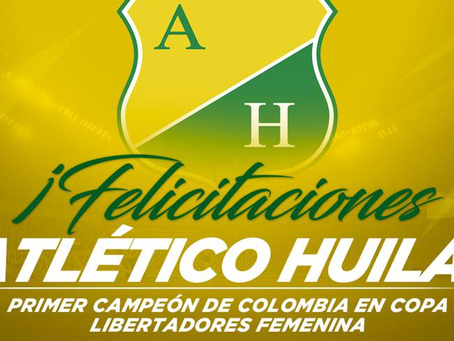 Histórico: ¡Atlético Huila es campeón de la Copa Libertadores Femenina!