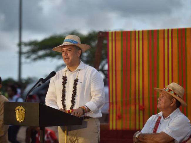 Líderes wayúu le ‘abrieron los caminos’ al presidente Duque