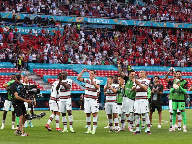 Portugal inicia con pie derecho luego de sufrir ante Hungría en la Eurocopa