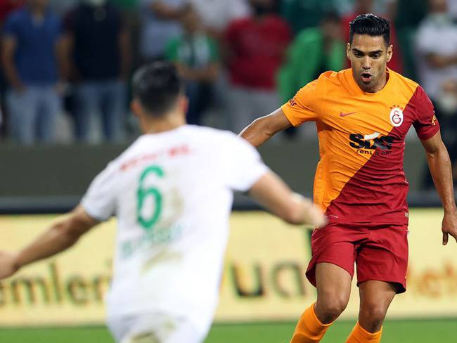 Falcao disputó 10 minutos en el inicio de la Superliga de Turquía 2021-2022.