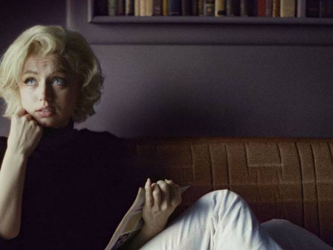 Netflix anuncia la película basada en la vida de Marilyn Monroe (Cortesía Netflix)