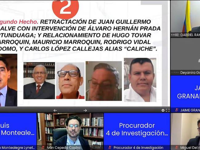 El fiscal Jaimes insiste en la preclusión a favor del expresidente Álvaro Uribe Vélez