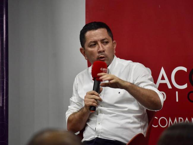 José Barreto aspirante a la Alcaldía de Ibagué por el movimiento Firmes por Ibagué y el partido Nueva Fuerza Democrática