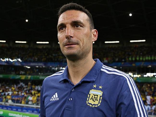 El seleccionador de Argentina, Lionel Scaloni. Foto: Getty Images