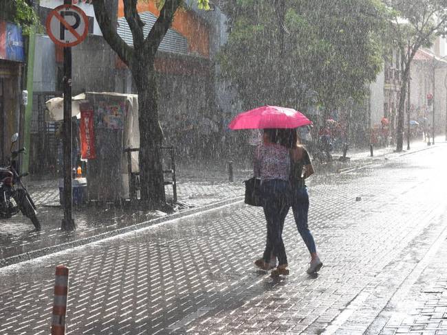 Imagen de archivo de lluvias en el país- Alcaldía de Pereira