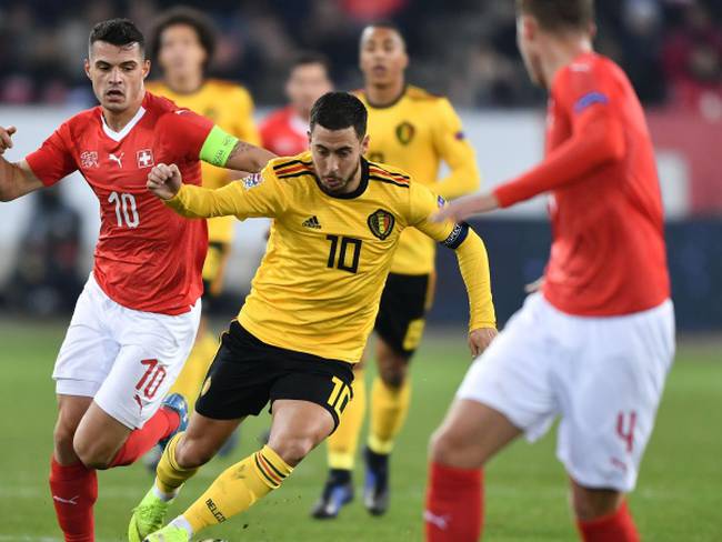 Suiza goleó a Bélgica y avanzó en la Liga de Naciones