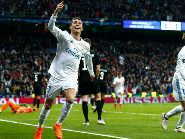 Cristiano lidera la remontada del Madrid que toma ventaja en casa ante PSG