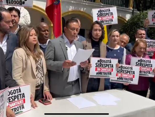 Concejales de Bogotá que firmaron la carta dirigida al Presidente Petro
