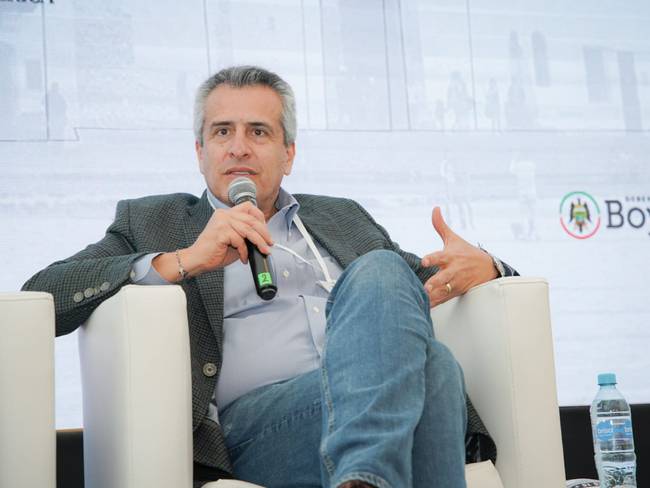 Luis Fernando Velasco, ministro del Interior, en el segundo día del Festival de las Ideas 2023