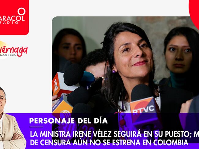 La ministra Irene Vélez seguirá en su puesto; moción de censura aún no se estrena en Colombia