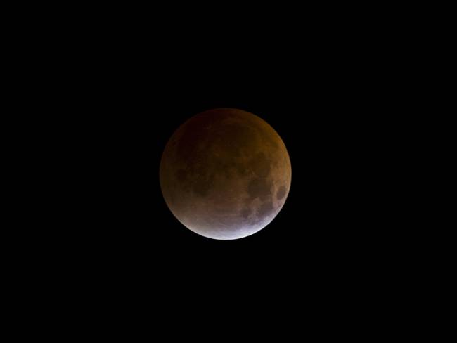 Eclipse lunar 5 de mayo 2023. Foto: Getty Images