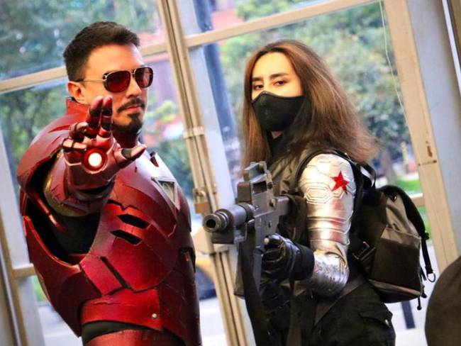 Iron Man y una variante del Soldado del Invierno se sumaron a Comic Con