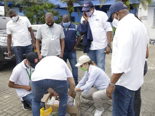 Medellín donó 200 escudos faciales a el departamento de Chocó