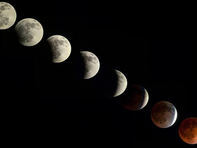 Eclipse lunar será el 5 de mayo de 2023. Foto: Getty Images.