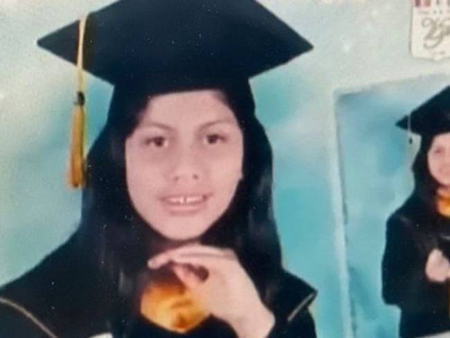 Katherine Gómez, mujer de 18 años que fue quemada en la Plaza de Mayo en Perú.