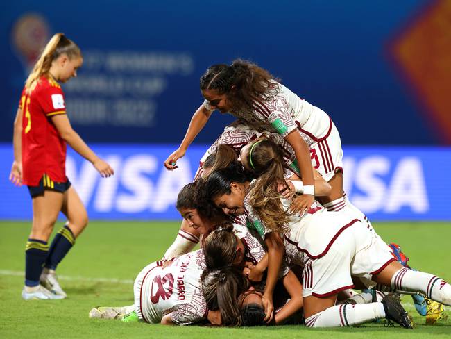 México venció a España en el Mundial femenino sub 17.