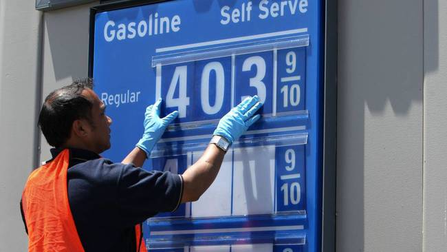 Cambio en el valor de los combustibles por el cambio en el precio y producción del petróleo.       Foto: Getty 
