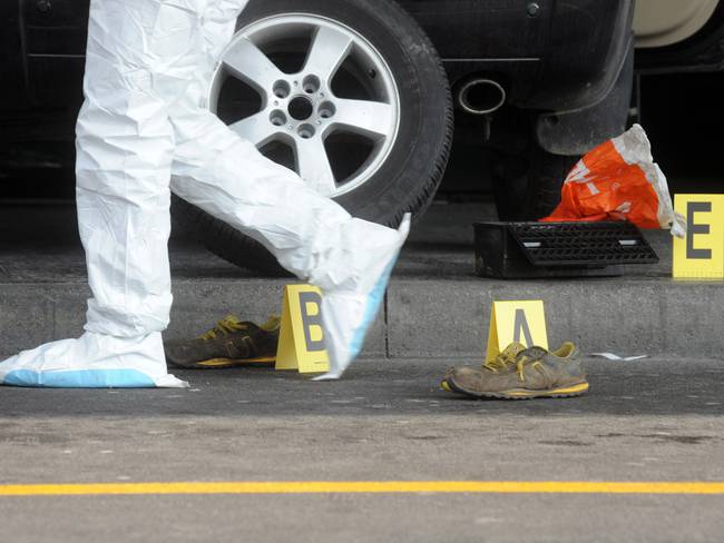 Policía forense en Italia. 
 (Photo by Getty Images/Getty Images)
