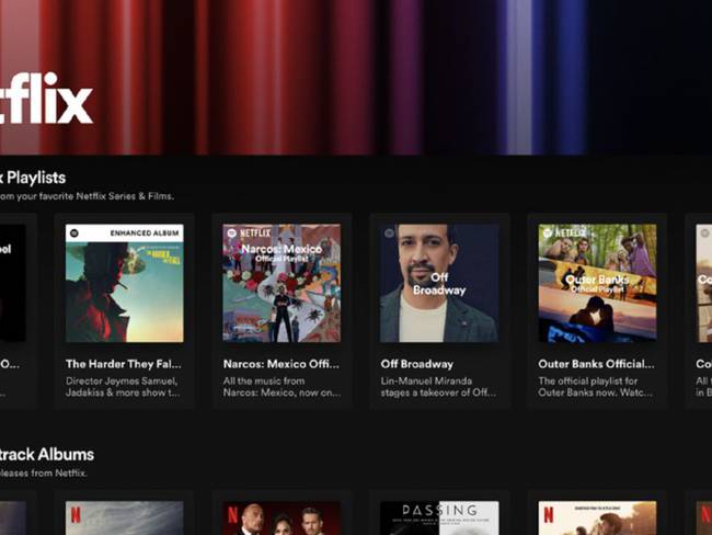 Bandas exclusivas de Netflix estarán disponibles en Spotify