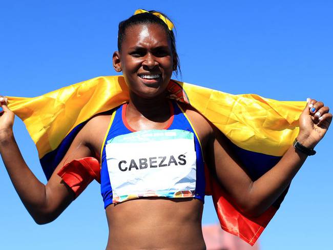 Valeria Cabezas en los Juegos Olímpicos de la Juventud en Buenos Aires 2018
