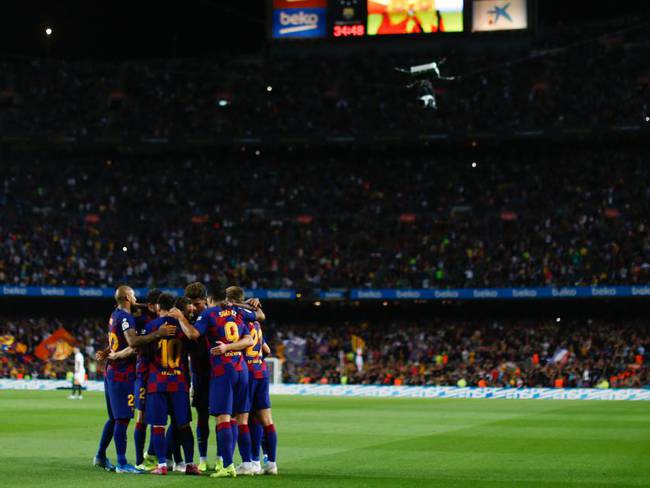 El Barcelona golea al Sevilla en una rafaga