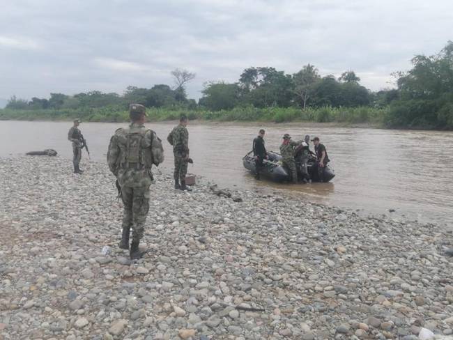 La búsqueda se focalizó en el río Amoyá-Imagen de referencia