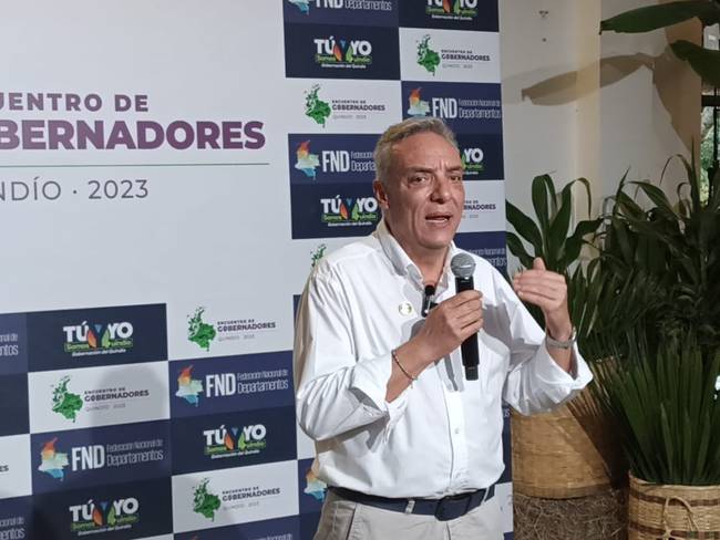 Roberto Jairo Jaramillo, presidente Federación Nacional de Departamentos, gobernador del Quindío.