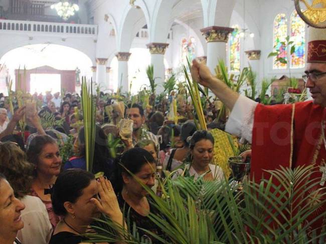 Atípica celebración de Domingo de Ramos