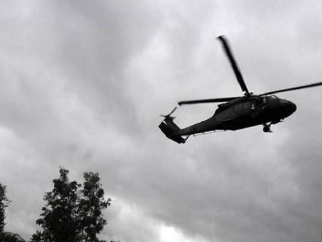 Helicóptero se estrelló contra una colina por mal tiempo: MinDefensa