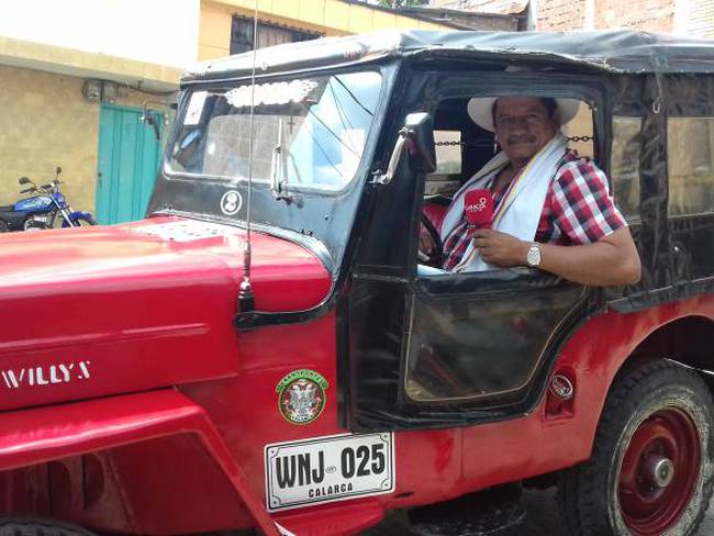 El jeep y el yipao es mi pasión y una forma de vida: John Jairo Amórtegui yipero conocido como “Guama”