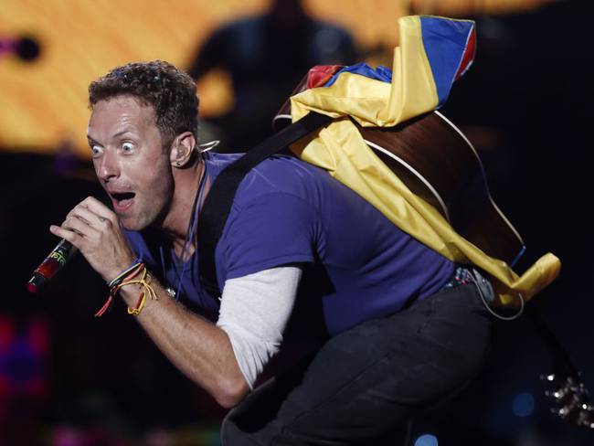 Foto de archivo del concierto de Coldplay en el marco de la gira ‘A head full of dreams tour&#039; en 2016