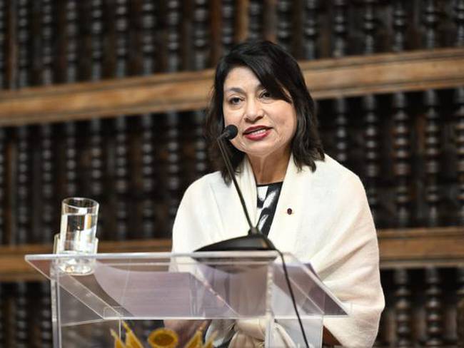 La ministra de Relaciones Exteriores de Perú, Ana Cecilia Gervasi.
(Foto: Cortesía Cancillería peruana)