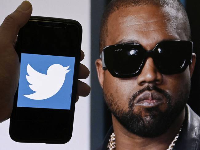 Twitter suspendió este viernes la cuenta de Kanye West, después de publicar una imagen donde aparecen una esvástica y una estrella de David entrelazadas.