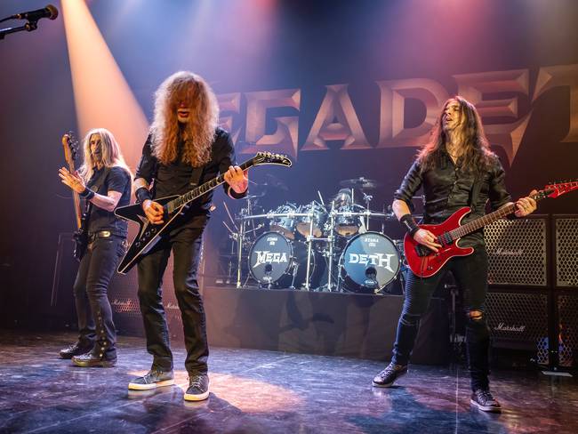Megadeth regresa a Colombia después de 10 años