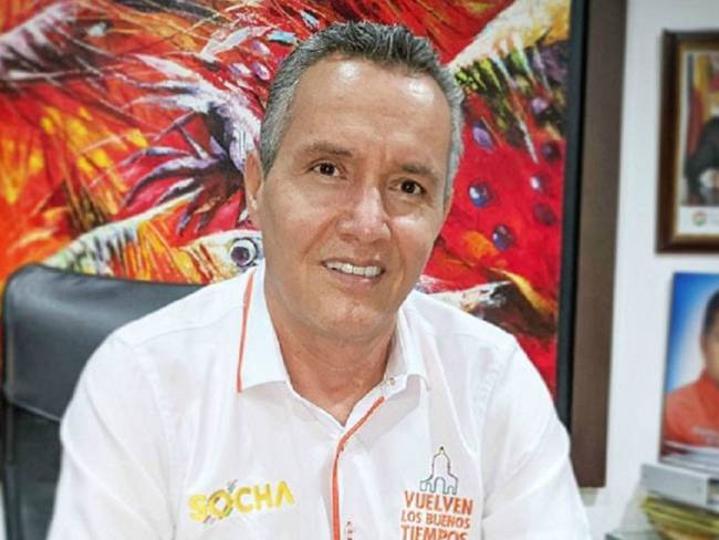 Alcalde del municipio de Villa del Rosario, Carlos Socha 